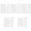 500Pcs White Cushion Foam Wrap Sheets for Storage and Moving 5