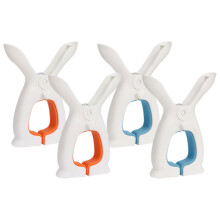 12Pcs Assorted Plastic Clothespin Clips Windproof Clothes Drying Pegs