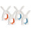 12Pcs Assorted Plastic Clothespin Clips Windproof Clothes Drying Pegs 1
