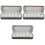 3Pcs Watch Storage Box 6 Slots Black Portable Organizer 5