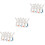 12Pcs Assorted Plastic Clothespin Clips Windproof Clothes Drying Pegs 6