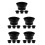 20Pcs Ergonomic Black Teapot Lid Knobs Replacement Kitchen Parts 5
