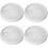 4Pcs ABS Gallon Bucket Lids Airtight Paint Can Replacement 6