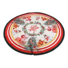 Mantel de Navidad YZB(204) Redondo de 60 pulgadas de poliéster