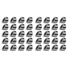 40 Pack 5/16Inch ID Black Angle Washers for Cable Railing Posts, for 1/8Inch, 3/16Inch Invisible Cable Railing Hardware
