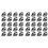 40 Pack 5/16Inch ID Black Angle Washers for Cable Railing Posts, for 1/8Inch, 3/16Inch Invisible Cable Railing Hardware 2