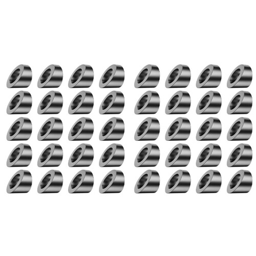 40 Pack 5/16Inch ID Black Angle Washers for Cable Railing Posts, for 1/8Inch, 3/16Inch Invisible Cable Railing Hardware