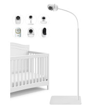 VIKOBESS Baby Monitor Mount Floor Stand 67" Adjustable Height Compatible with Nanit Pro,Infant Optics DXR-8 Pro,HelloBaby,VTech,Babysense,or Other Ca