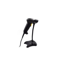 Lector de códigos de barras con soporte Ewent EW3410 LED USB Negro