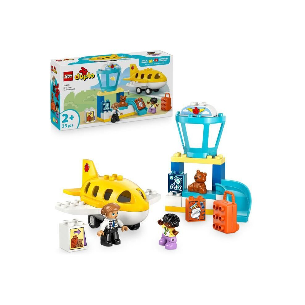 Lego Duplo 10443 First Time At The Airport Age 2+ 23Pcs - Building Set