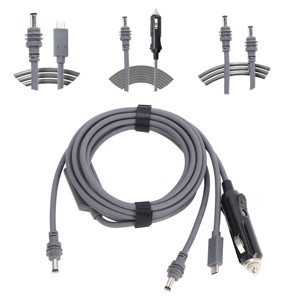 5m Power Lead Mini Satellite Antenna Type C DC