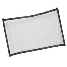 Tragbarer Mesh-Hundeschutzzaun 110x72cm, klappbar, ohne Reißverschluss