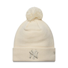 Bonnet New York Yankees - Femme - Beige Clair Métallisé