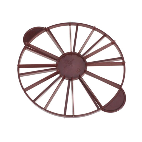 Cake Portion Marker Adjustable 10 or 12 Slice Cake Divider with DualSided Design and EasyGrip Handle
