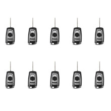 10X 4 Buttons 433MHZ Modified Floding Remote Key Without 7935AA ID44 Chip for - E38 E39 E46 Control Keyless PCF7935AA