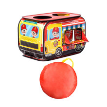 Kids Play Tent Portable Food Truck Play Tent for Outdoor Indoor Yard C