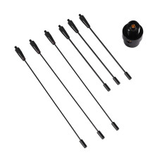 UHF/VHF mobiele grondvlakantenne voor signaalverbetering UHF-vrouwelijk naar PL259-mannelijke connector voor mobiele zendontvanger Korte