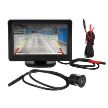 Nachtsicht-Rückfahrkamera-Monitor, wasserdicht, Plug & Play, einfache Installation, Rückfahrkamerasystem mit stabiler Signalübertragung,