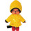 Bandai Monchhichi Plüsch - BANDAI - Ikonisches Gelb - 20 cm 1