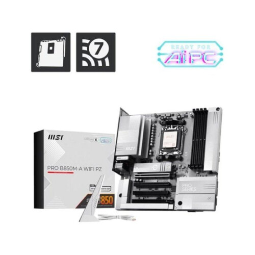 MSI MSI PRO B850M-A WIFI PZ bundkort