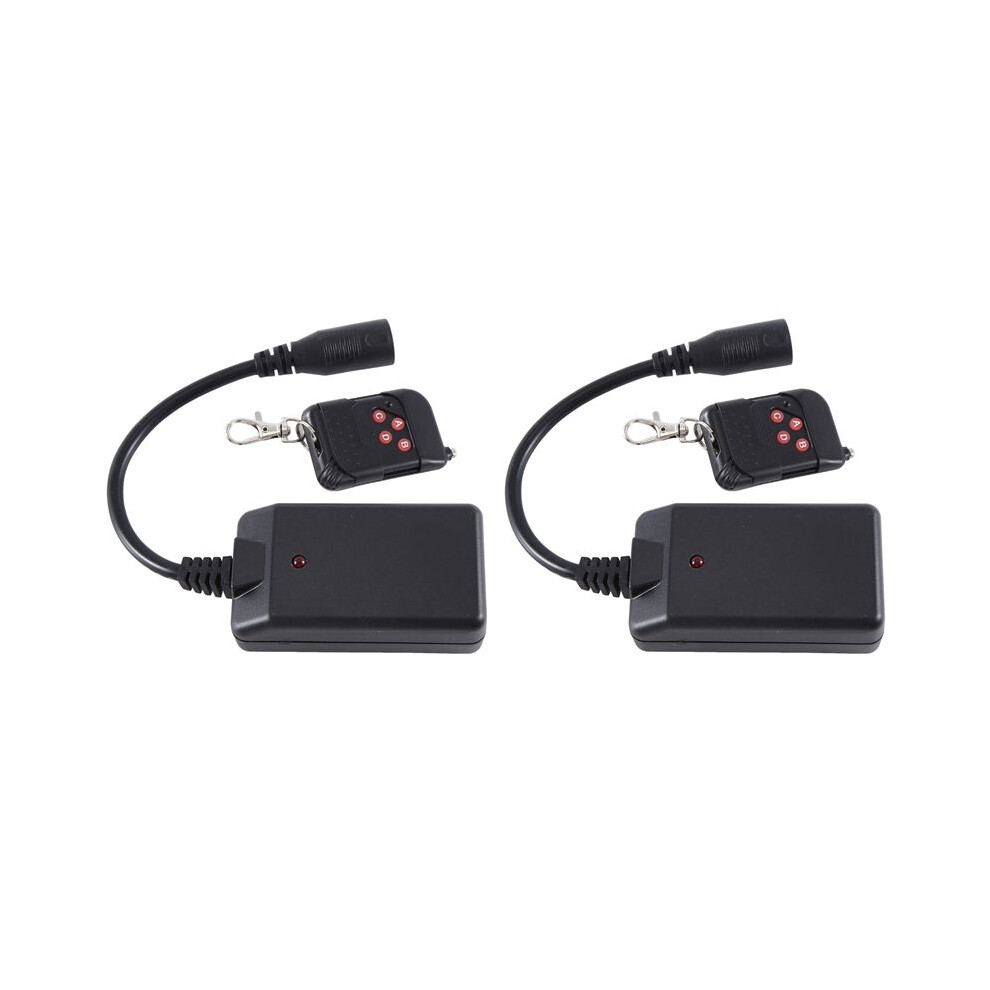 2X Portable 3 Pins Xlr Wireless Remote Control Receiver For Smoke Fog Machine Dj Stage Receptor Fogging 400W 900 1500W 6033514764674