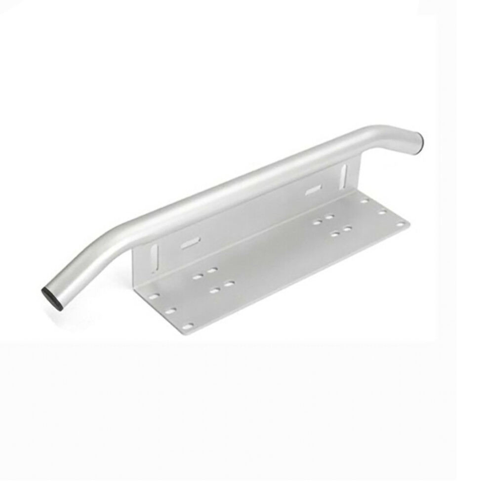 Heavy Duty Powder Coated Finish Front License Plate Mount 4 Off Road Auxiliary Lights Multifunction License Plate Bracket W/ Multiple Holes 9139052800779