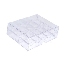 Acrylic Chip Case Display Chip Carrier for Travel Parties Gaming Acces