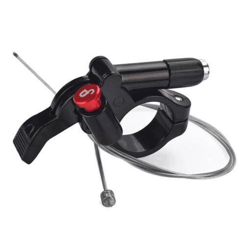 Bicycle Fork Remote Lockout Lever with Wire for Mountain Road Front Fo