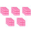 20 Pack Silicone Soap Molds - 6 Cavity Rectangle DIY Soap Molds for Cake, Cupcake, Muffin, Coffee Cake, Pudding and Soap 2