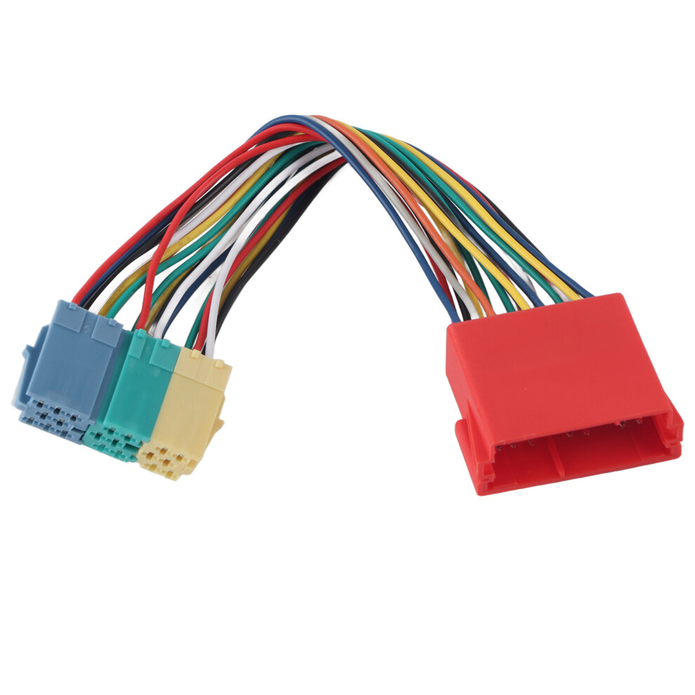 Iso Wiring Harness For Car Stereo Adapter, Radio Installation Harness With Easy Installation And Plug Play Installation Features, Compatible With 9448483322638