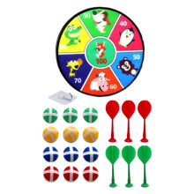 Animal Dart Board with Sticky Balls for Beach Room Outdoor Activities