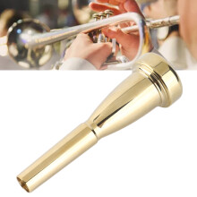 Performance Brass Trumpet Mouthpiece for Wind Instruments Bright Tone 3C