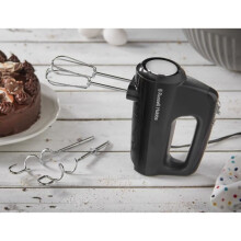 Mixer - RUSSELL HOBBS - Mat Zwart 24672-56 - 350 W - 5 snelheden + Turbo - Zwart mat