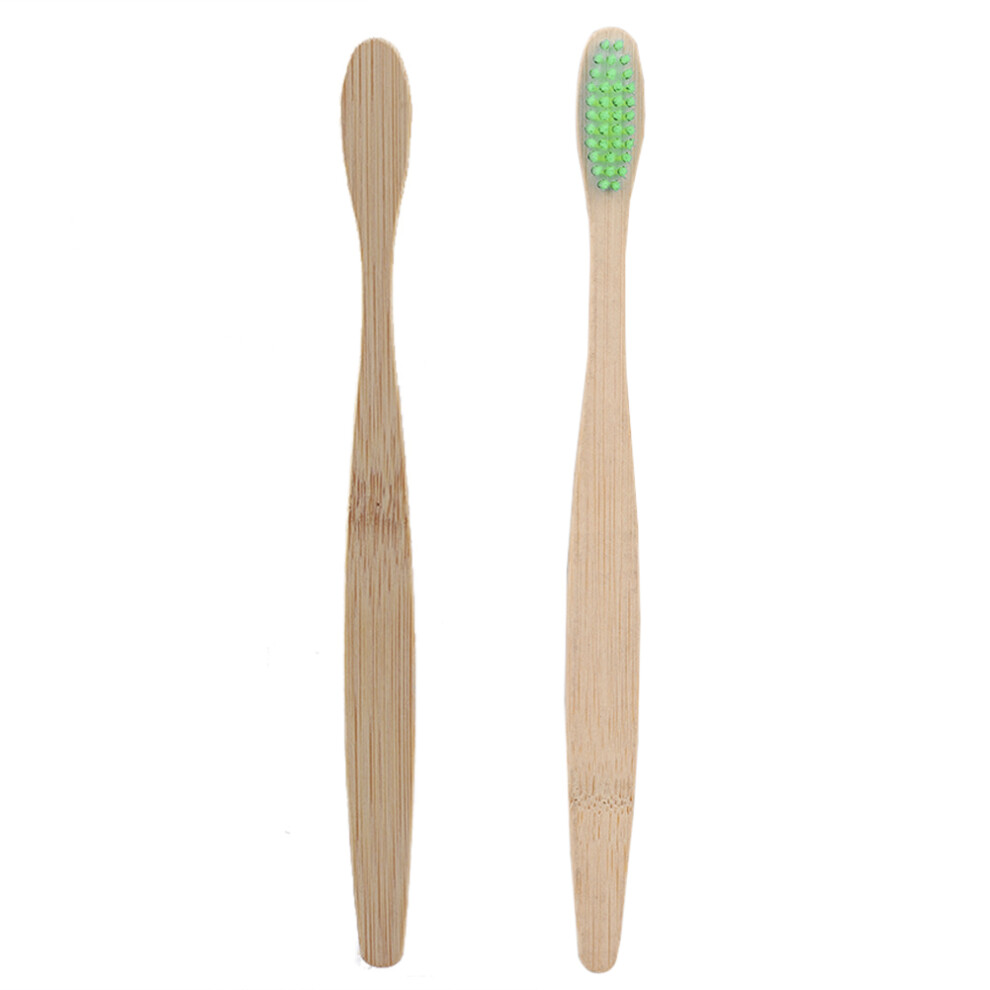 Adult Bamboo Toothbrush With Charcoal Bristles, Fresh Breath Support And Comfortable Therapy Design, Eco Friendly Biodegradable Brush For Sustainable