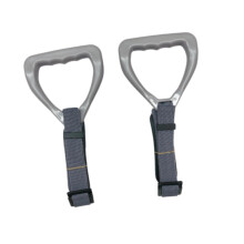2x Gymnastics Rings Pull up Rings Professional Home Support 220lbs Gym