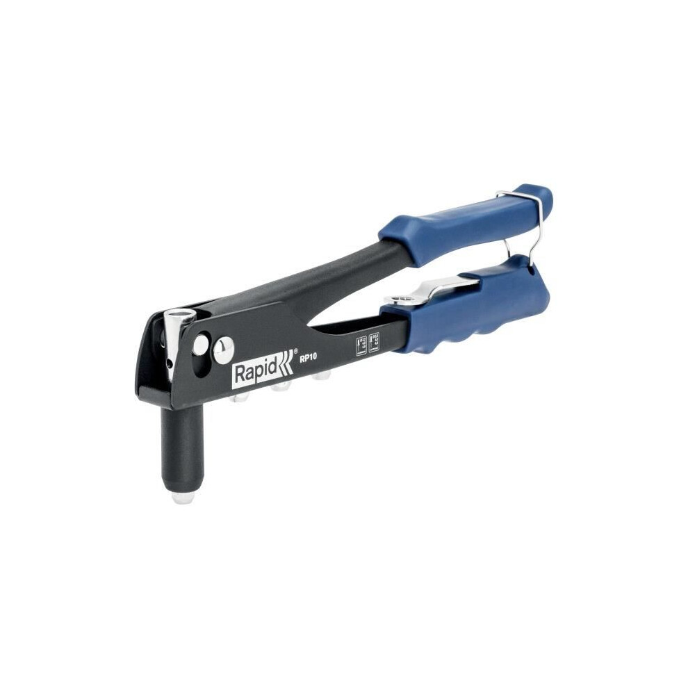 Rapid 5000376 Rp10 Hand Riveter Starter Kit 100 Piece