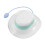 Foldable Plastic Sitz Bath with Flusher - Green, 39x36x12.5cm 1