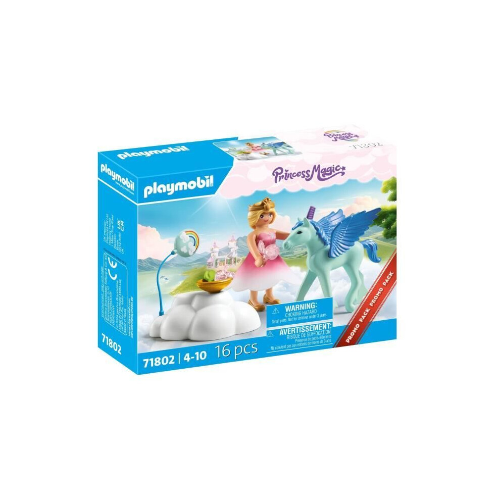 Playmobil 71802 Princess And Winged Foal With Cloud, Princess Magic, 16 Pieces, From 4 Years Old