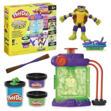 Play-Doh Teenage Mutant Ninja Turtles Mutation Station, modeling clay set, creative activities for children, from 4 years old.