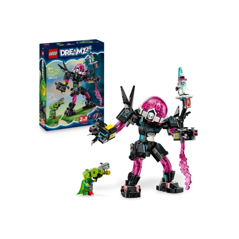 Lego Dreamzzz Mateo Vs. Cyber Brain Mech 71495 - Building Set