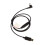 Cabo de programação USB Baofeng com conector de 2 pinos, universal, plug and play, compatível com sistemas operacionais de 32 e 64 bits e diversas 7