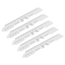 Règle PD Ophtalmologique 5 pièces - Marquage précis pour hôpitaux