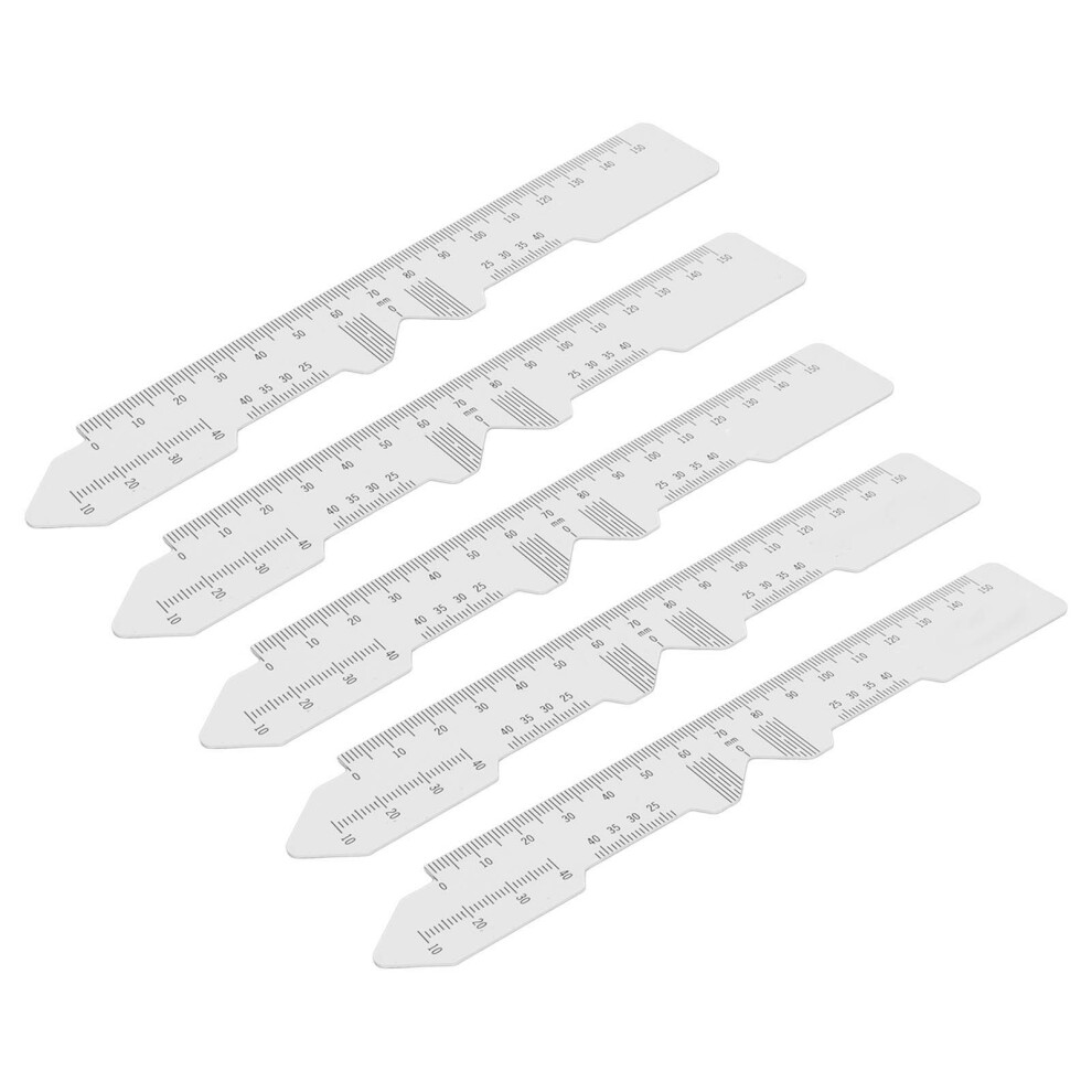 RÃ¨gle PD Ophtalmologique 5 piÃ¨ces - Marquage prÃ©cis pour hÃ´pitaux