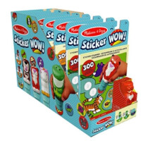 Sticker-Stempel-Set + Aktivitätsblock + Stempel - ab 3 Jahren - Melissa & Doug