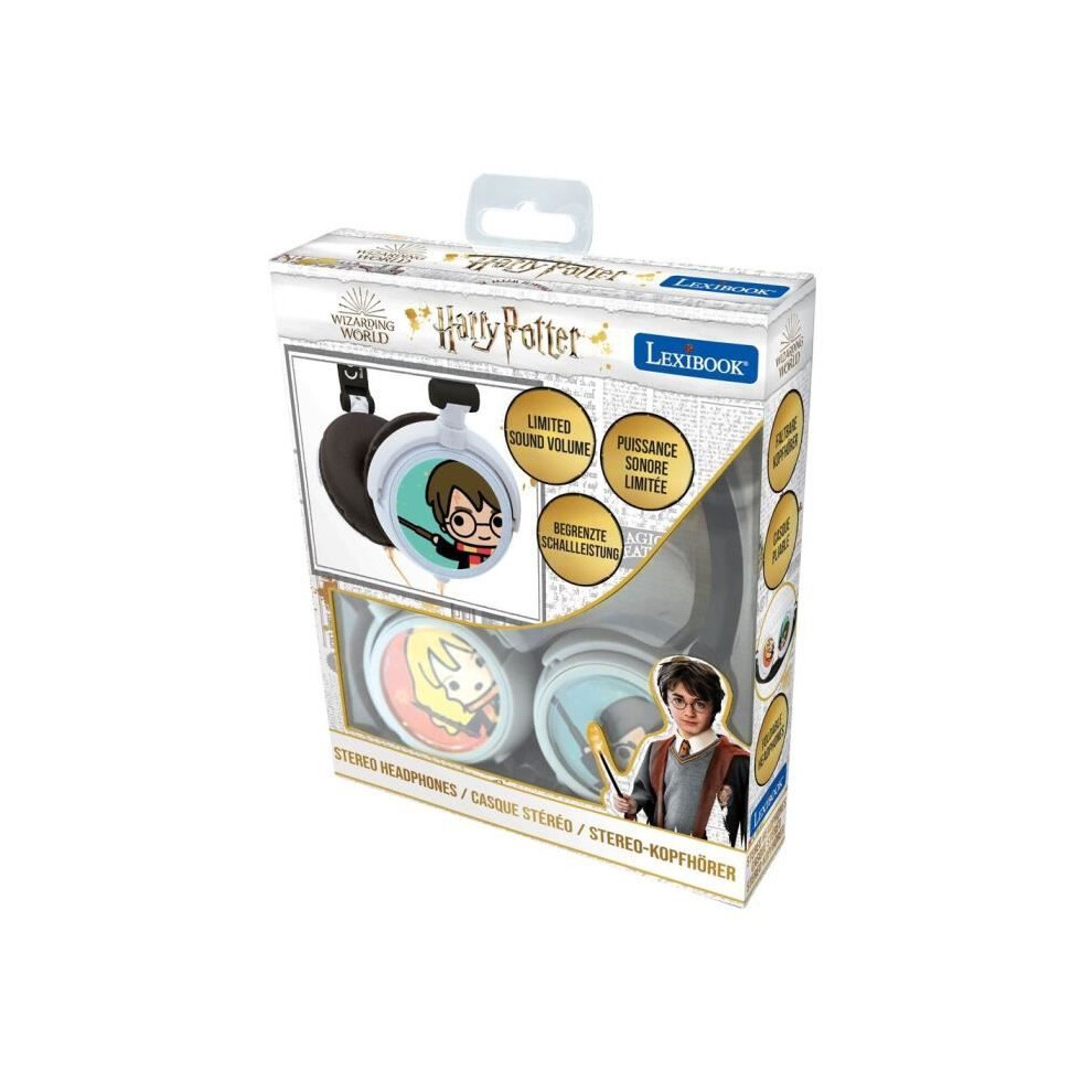 Lexibook Harry Potter Foldable Stereo Headphones With Volume Limiter 3380743091891