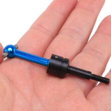 2 StüCk Metall Universal Antriebswelle Antriebswelle CVD 53792 für TT-01 TT01 TT-02 TT02 TA04 1/10 RC Car Upgrades Teile
