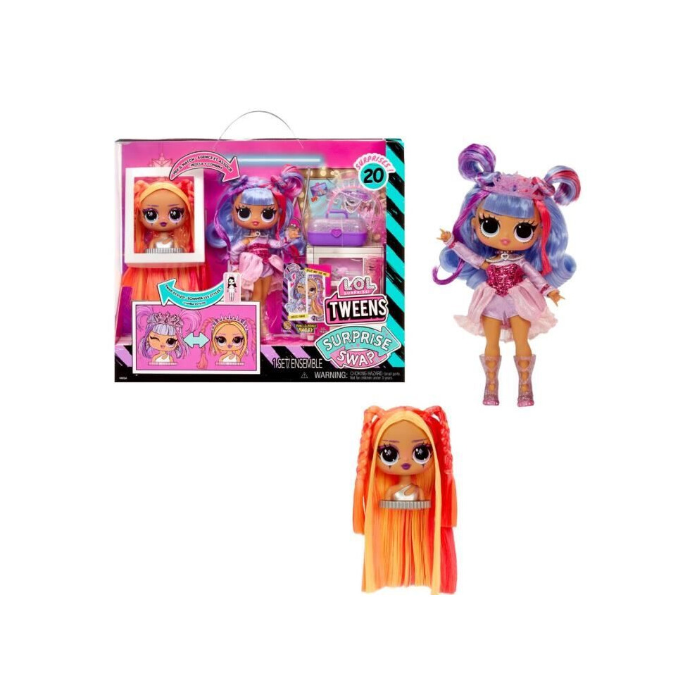L.o.l. Surprise! Lol Surprise! Tweens Surprise Swap Fashion Doll Buns-2-Braids Bailey With 20+ Surprises