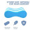 Pull Buoy Leg Float - Pool Training Aid, Legs and Hips Support for Adults, Kids, and Beginners, for Swimming Stroke 4