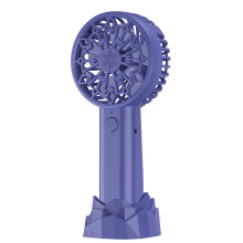 Mini ventilator portabil cu baterii, încărcător portabil cu flux de aer îmbunătățit, reîncărcabil rapid pentru călătorii acasă și în