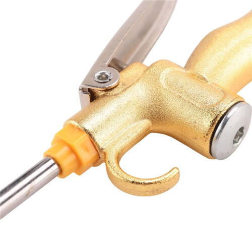 High Volume Industrial with Rubber Guard Flow Nozzle, Pneumatic Dust Cleaning Tool for Compressor Accessories 1